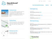 Tablet Screenshot of hug-aschaffenburg.de